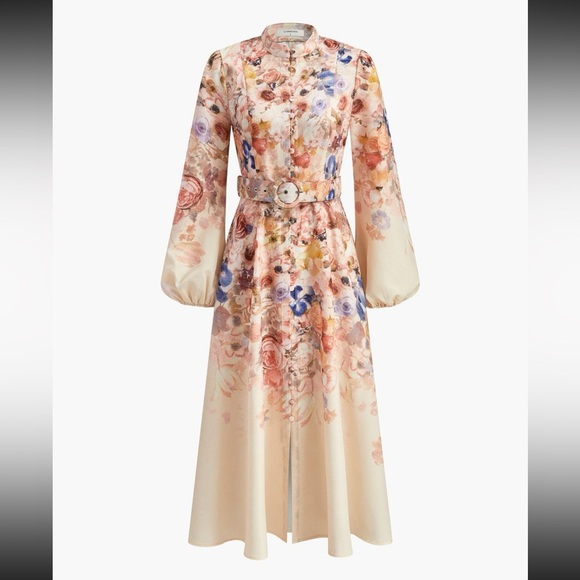 Commense Dresses & Skirts - Commense Floral Long Sleeve Dress - Multicolor